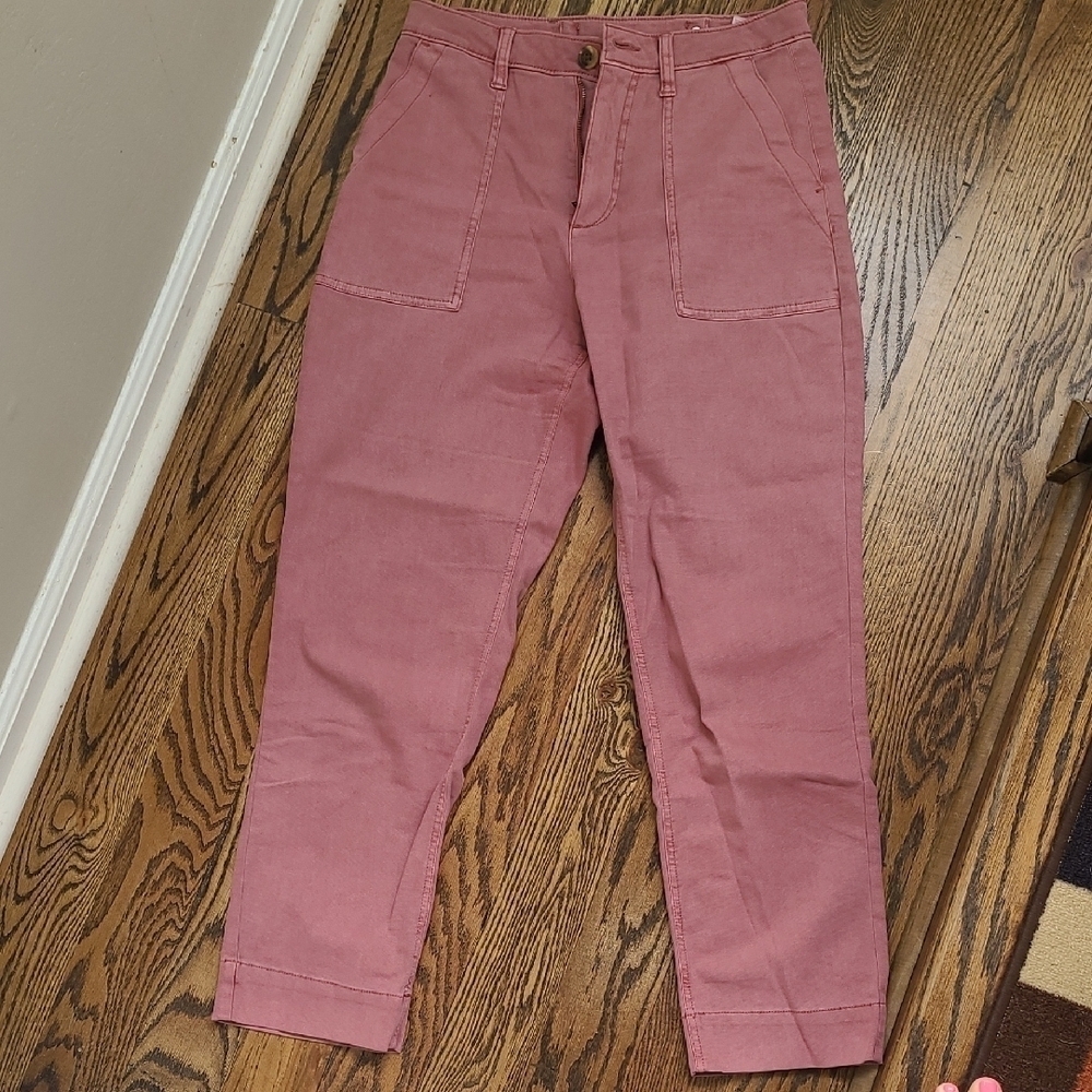 Old Navy Women's Utility Pink Pants Size 2